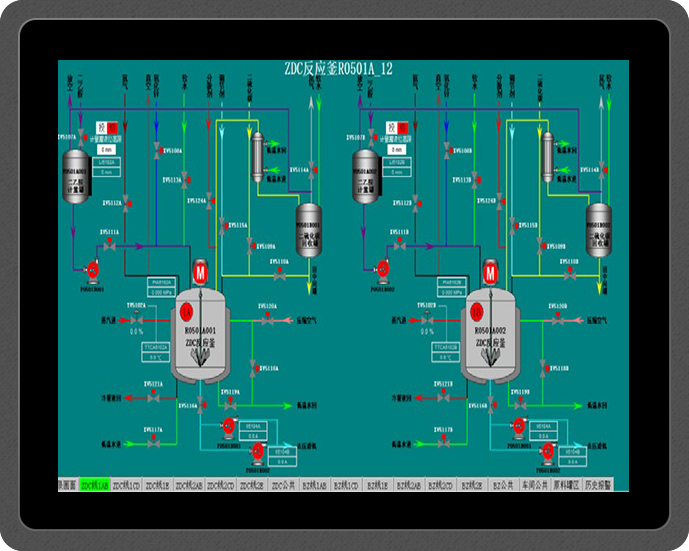 <b>涂料生產線DCS/PLC自動化控制系統</b>